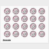 Rond Sticker WP Cupcake Wild 3 (Feuille)