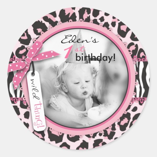 Rond Sticker WP Cupcake Wild 3 (Devant)