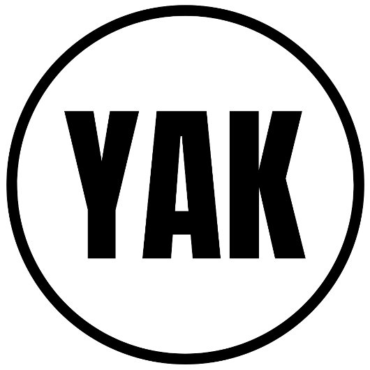 Rond Sticker YAK - Yakutat Classic Round