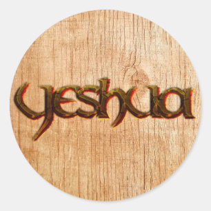 Rond Sticker YESHUA
