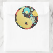 Rond Sticker Yin et Yang (Sac)