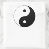Rond Sticker YIN-YANG (Sac)