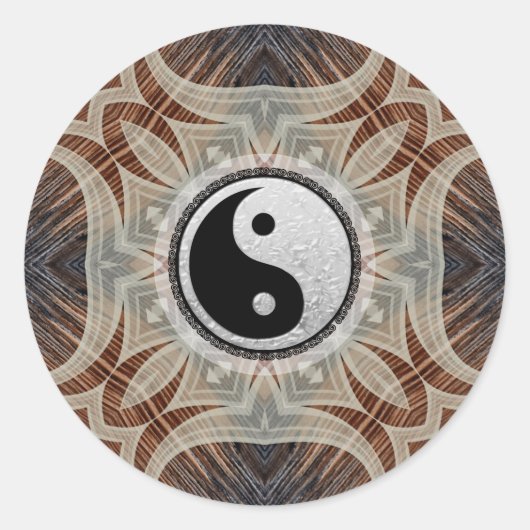 Rond Sticker Yin Yang (Devant)