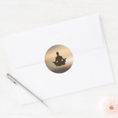 Rond Sticker YOGA classique (Enveloppe)