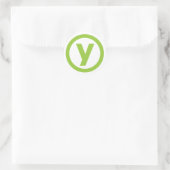 Rond Sticker Yubico Circle "Y" (Sac)