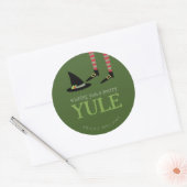 Rond Sticker Yule Witchy (Enveloppe)