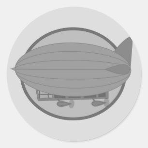 Rond Sticker Zeppelin