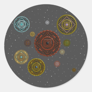 Rond Sticker Zodiac