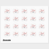 Rond Sticker Zoë MacTaggart (Feuille)
