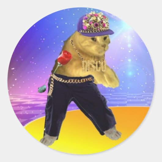 ROND STINKY STICKER (Devant)