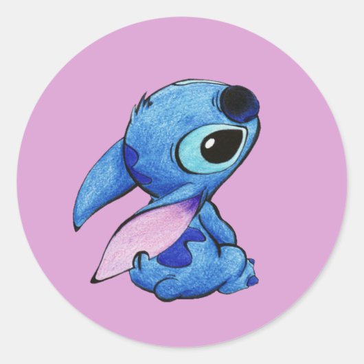 Rond Stitch Sticker (Devant)