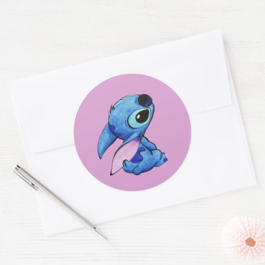 Rond Stitch Sticker (Enveloppe)