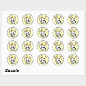 Rond Strike Sticker Bowling Pins (Feuille)
