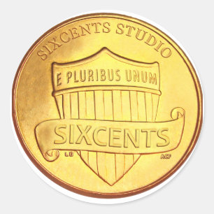 Rond Studio Six Cents - Sticker