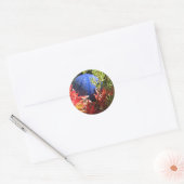 Rond Succulent Jardin Plante avec Sticker Orb (Enveloppe)