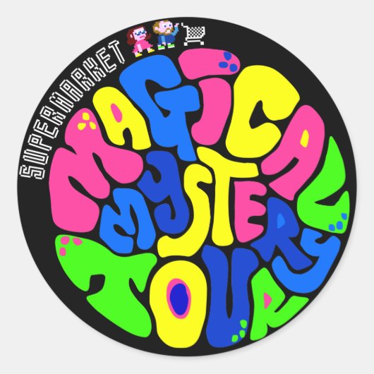 Rond Supermarché - Sticker Magique Mystery Tour (Devant)