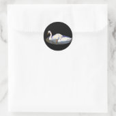 Rond Swan Reflections Sticker (Sac)