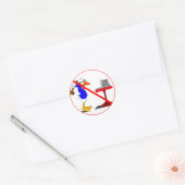 Rond TACC - Sticker (Enveloppe)