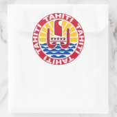 Rond Tahiti sticker (Sac)