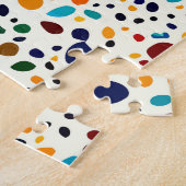 Rond Terrazzo Stone Polygon Paving Legpuzzel (Zijkant)