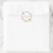 Rond Thank You For Order Round Sticker (Sac)
