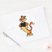 Rond Tigre - Sticker Mascot noir (Enveloppe)