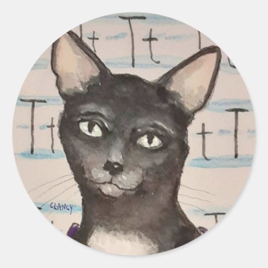 Rond TippyTaDa sticker (Devant)