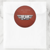 Rond Top Gun Day Sticker v2 - J'ai été inversé (Sac)