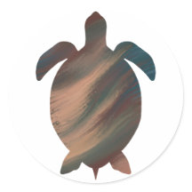 Tortue des Bois Sticker