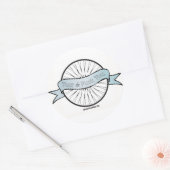 Rond Tour de F*ck You Sticker (Enveloppe)