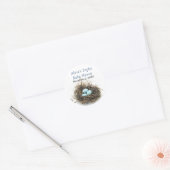 Rond Triplet Sticker Baby shower (Enveloppe)