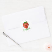 Rond TropiCool Strawberry - Sticker Fun & Fruit Frais (Enveloppe)