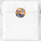 ROND TRUMP STICKER J'AI FAIT ÇA (Sac)