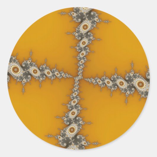 Rond Tunnel - Sticker fractal (Devant)