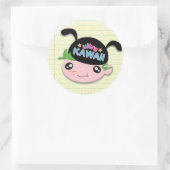 Rond Ultra Kawaii - Sticker pour garçon (Sac)