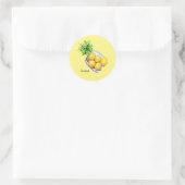 Rond Un Bol De Sticker Au Citron (Sac)