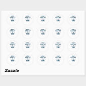 Rond Un Jour À La Fois Sticker (Feuille)