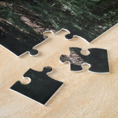 ROND UNUSULE TREEHOUSE TINY HOUSE JIGSAW PUZZLE LEGPUZZEL (Zijkant)