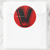 Rond V Pour Sticker Victory 6 (Sac)