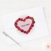Rond Valentine's day sticker  (Enveloppe)