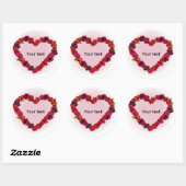 Rond Valentine's day sticker  (Feuille)
