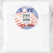 Rond Vote Modèle Sticker (Sac)