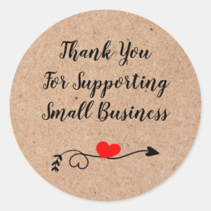 Rond Votre Achat A Fait Mon Sticker Arrondi Classique D