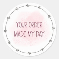 Votre Commande A Fait Mon Sticker De Jour
