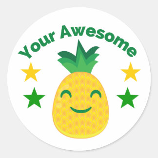 Rond Votre Étonnant Sticker