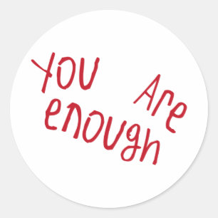 Rond Vous Êtes Assez Sticker