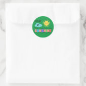 Rond Vous Êtes Mon Sticker Sunshine (Sac)