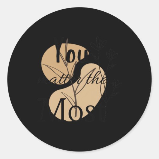 Rond Vous, Les Vibes Les Plus Positives Empower Sticker (Devant)