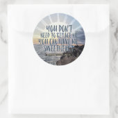 Rond Vous Pouvez Me Faire Sticker (Sac)