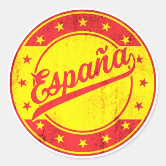 Rond Voyageur mondial - Espagne | Sticker Espagne (Devant)